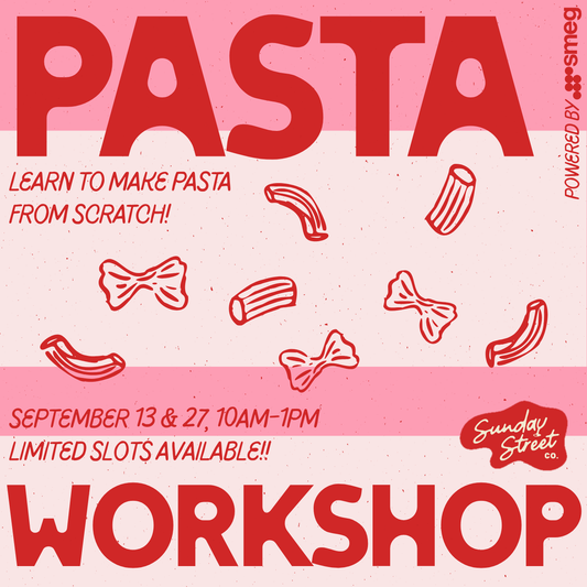 Sunday Sessions: Pasta workshop