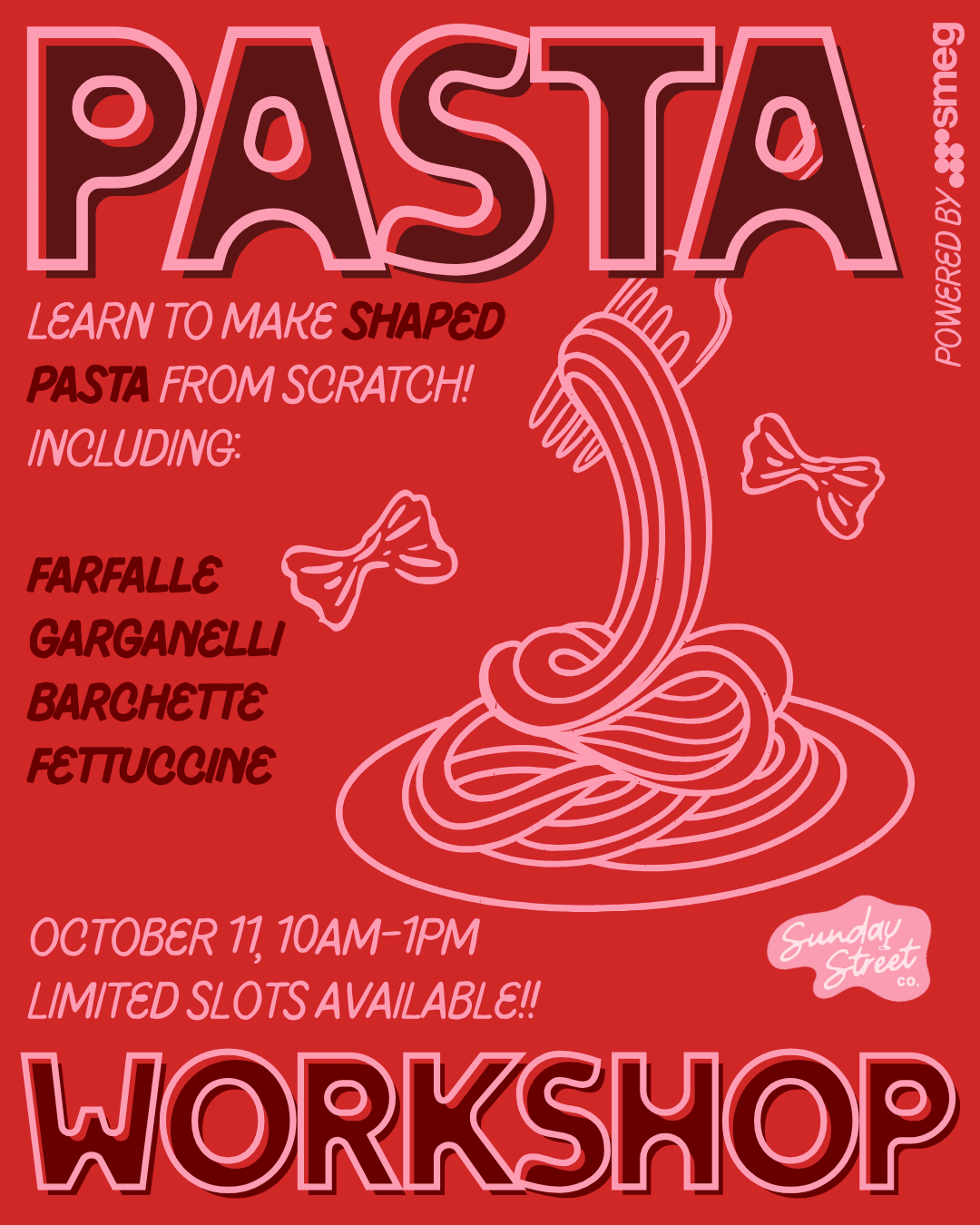 Sunday Morning: Pasta workshop - Shapes