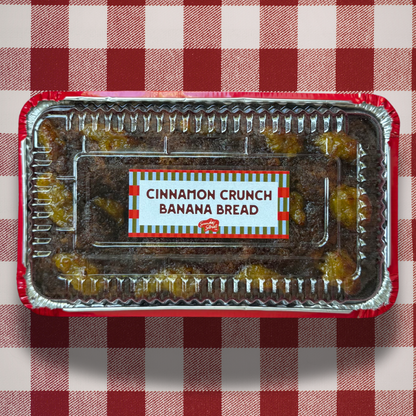 Cinnamon Crunch Banana Bread